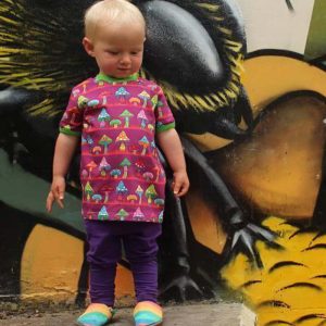 Beb & Ooo Organic T-shirt – Magical Mushrooms