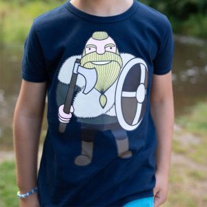 Danefae Harald the Viking T-Shirt – Navy Blue