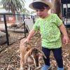 Villervalla Dachshund Kids T-Shirt – Lemon Yellow