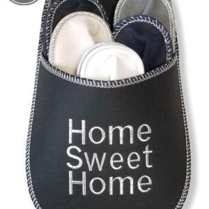 House slippers for guests |Home sweet home|Housewarming gift|New home gift|Family gift|Mothers day gift|Closing gift| Realtor closing gift