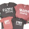 Two The Moon Birthday Matching Family Shirt 2nd Birthday Outfit Matching Mommy and Me Tee Moon Second Outer Space Tee Girl Rocket Ship Theme