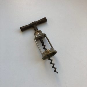 Rare German corkscrew “SOLON”, D.R.G.M. # 152 004, Antique corkscrew, Wine opener, Collection corkscrew, Sommelier corkscrew, Bar instrument