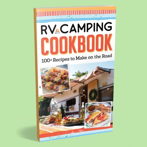 Book: RV Camping Cookbook – RV Camping Gifts – RV Campground Gifts – Camping Meals – Rv meals – Camping Recipes – Gift for Camper
