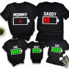 Embroidered Sweatshirt Family Personalized, Family Sweatshirts, Daddy Mommy Holiday Sweatshirt, Crewneck Sweatshirt, Matching Family Outfits
