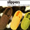 Eco-Friendly Felt House Slippers Gift / Unisex Colorful Custom Slippers / Great Warm Gift for any Occasion / Custom Design is possible