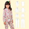 Coral ruffle top and shorts set – PDF sewing pattern for kids | Beginner friendly digital pattern for girls | Size 12 months to 14 years old