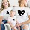 Personalized dad t-shirt and baby bodysuit set. Matching dad baby outfit. Gift for Father’s Day. Dad kid matching set. Family outfit.