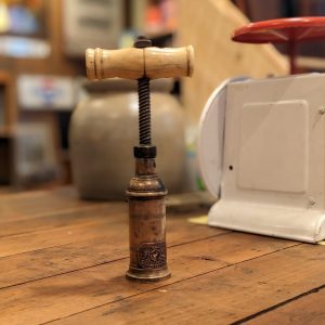 Rare Robert Jones Bone Handled Corkscrew C.1800’s- Missing Brush