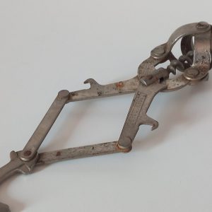 Collectable vintage French metal corkscrew / barware / bottle opener
