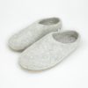 Mens Leather Slippers Black Open Toes, House Slip-Ons, Indoor Slides, Comfortable House Shoes
