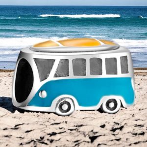 Bus Camper Car Van Caravan Vintage Classic Car Holiday Camping Motorhome Charm 925 Silver Charm Bracelet Jewelry Pendant Accessories Decoration