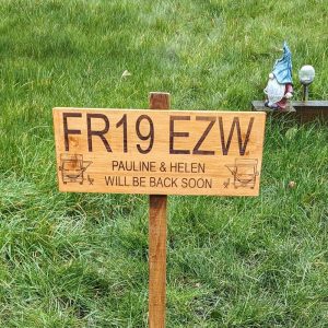 Custom Camper Sign