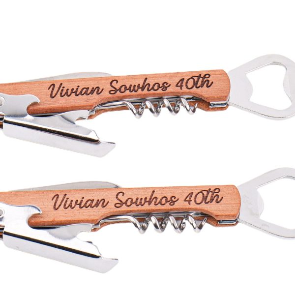 Personalized Father’s Day Gift Birthday Multi Tool Corkscrew Best Man Groomsmen Camping Your Logo Beer Bottle Opener Bachelor Weddings Gift