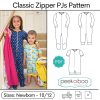 Personalized Safari Lion Giraffe Unicorn Cow Sheep Lounge Set | Loungewear for Kids & Adults | Safari-Themed Christmas Gift Family Pajamas