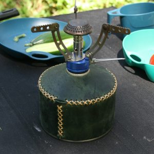 Leather Camp Stove Protective Cover, Leather Camping Accessories Sleeve, Leather Camping Stove Protector,  Hiking,Mountaineering,Hunting,