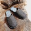 Eco-Friendly Felt House Slippers Gift / Unisex Colorful Custom Slippers / Great Warm Gift for any Occasion / Custom Design is possible
