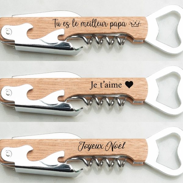 Lemonade maker, personalized corkscrew. Bottle opener and corkscrew. Christmas, bachelor, bachelorette party, wedding gift.
