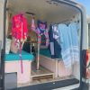 Camping clothesline magnetic clothesline camper clothesline camping laundry RV laundry campervan accessories van gift camping gear vanlife