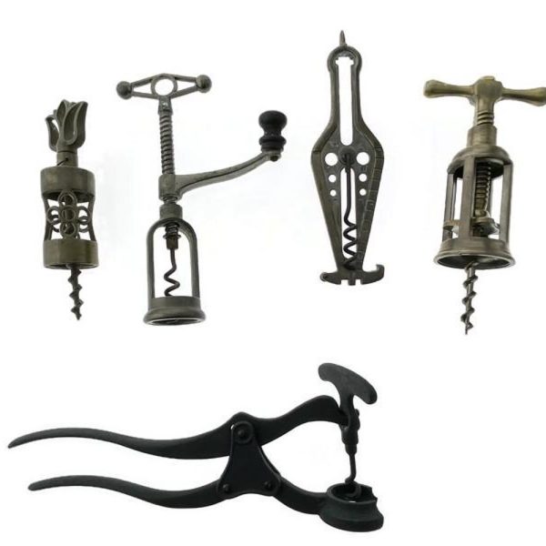 Collection of 5 corkscrews