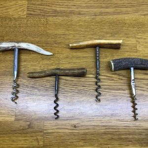 Selection of Vintage Stag Horn Corkscrew Bottle Openers