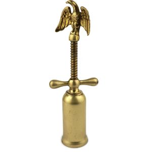 Vintage Brass Corkscrew With Eagle on the Handle