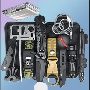 12 In 1 Survival Gear Kit Outdoor Emergency Survival Tools For Camping Fishing Hunting Hiking Survival it. LIMITED STOCKS. Summer is coming.