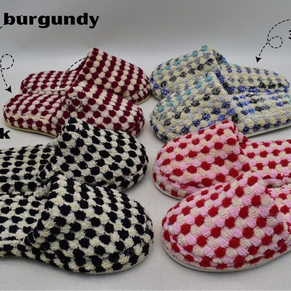 cozy cotton slipper, winter slipper, fluffy slipper, towel mule, personalized gifts, slipper for women, bathroom slipper, shower slipper