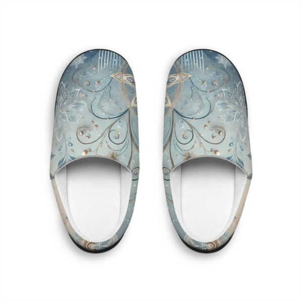 Winter Elegance Indoor Slippers Comfortable Cozy Non-Slip Home Footwear for Relaxation, Women’s Indoor Slippers