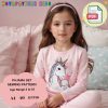Bedtime routin Girl Adorable Pajamas Girls Clipart Quirky Girl Clipart with Cute Sleepover and Cozy Bedroom Decorations Digital Craft