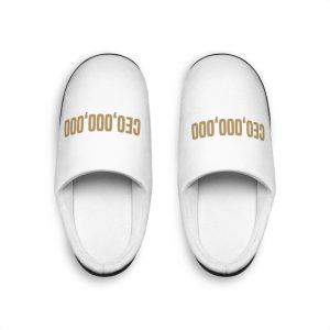 Slippers, Business Women Corporate Manifesting Greatness Indoor Footwear, Office Comfort Shoes, Work From Home, Bedroom Relaxation, Women’s
