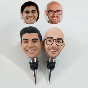 Custom figurine head bottle opener, custom bottle opener,wine stopper,groomsmen gifts groomsmen gifts custom bottle opener,gifts for friends