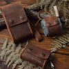 Hunting Knife 1075 Carbon Steel and Chestnut Wood Handle -Blacksmith Made Camping Knife – Bushcraft Knife – Survival Knife with Sheath No:8
