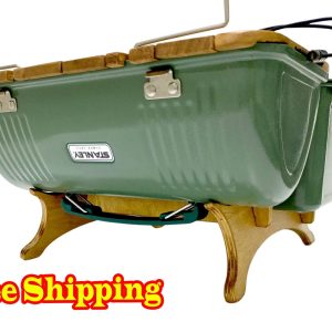 Stanley Lunch Box Stand Table 10 qt 9,4 L Compatible Protective Wooden Table No more scratches and bumps
