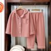 Ruffle Blouse and Pants Pajama Lounge Set Bundle Girls PDF Sewing Pattern Sizes 12M-8Y