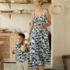 JJ Navy Father’s day matching outfits | coordinating outfits | mommy and me | daddy and me | matching outfits | gifts for dad |gifts for him