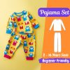 All you Need Jammies, pajamas pattern, sewing pattern, pdf pattern, leggings pattern, nightgown sewing pattern, boys pjs, girl pjs, pyjama