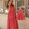 Mommy and Me Outfit Set – Matching Baby Romper and Mom Dress – Family Look Gift Idea
