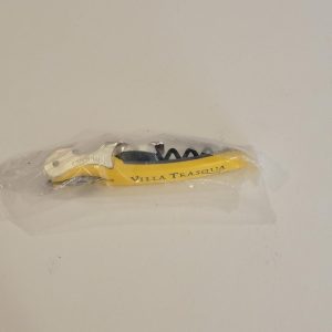 Murano Corkscrew Wine Opener from Villa Trasqua restaurant. New, sealed