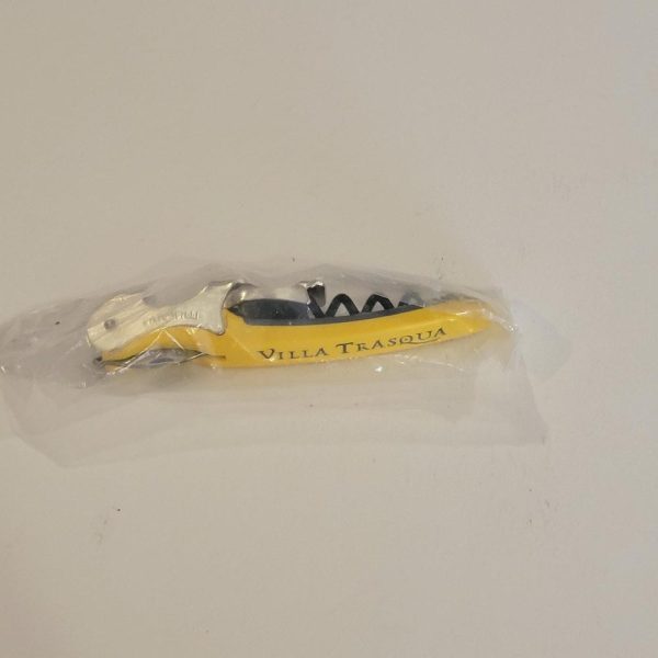 Murano Corkscrew Wine Opener from Villa Trasqua restaurant. New, sealed