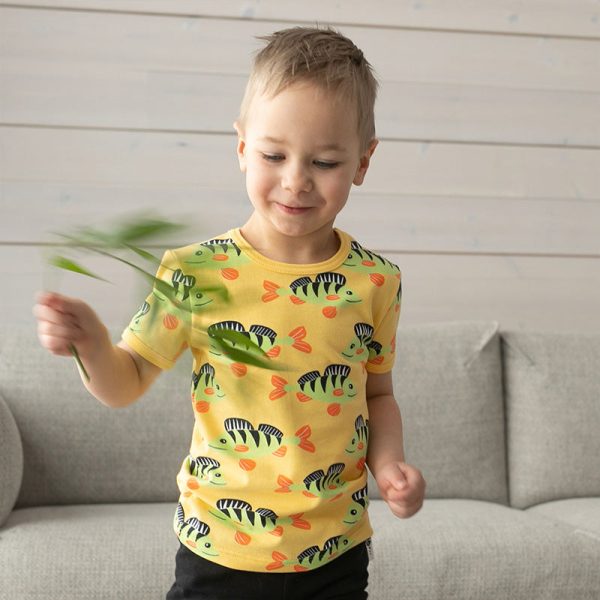 PaaPii Perch T-Shirt – Yellow (Last one! 3-4y)