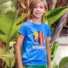 Alba Of Denmark Sunshine At The Beach T-shirt – Citrus On The Road (Only 2 left! 4-5 & 10-11y)