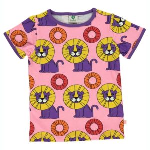 Smafolk Lion T-Shirt – Sea Pink