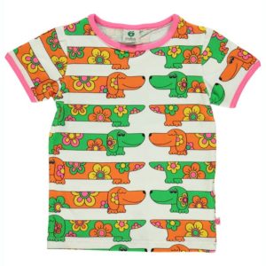 Smafolk Sausage Dog T-Shirt – Cream