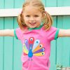 Toby Tiger Giraffe Appliqué T-shirt