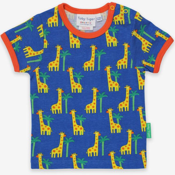 Toby Tiger Giraffe Print T-shirt